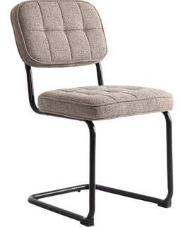 Criks Design Eetkamerstoelen Flexa - Set van 2 - Taupe - 46 x 87 cm