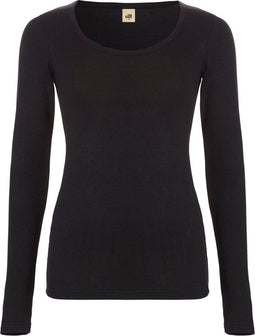 ten Cate Thermo - Dames thermo shirt - Optimale isolatie - Zwart M