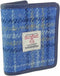 Pasjeshouder Lewis Lichtblauw - Harris Tweed - Glen Appin of Scotland