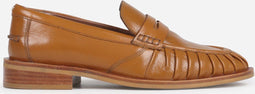 BRONX Next wagon - Dames Loafers - Uniek gewassen leer - Bruin