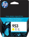 HP 953 - Inktcartridge - Origineel - Printcapaciteit 700 - Geel