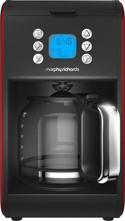 Morphy Richards Accents 162009EE - Koffiezetapparaat - Rood