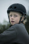 Mini Hornit Lids - Fietshelm voor Kinderen - LED achterlicht - Zwart (S)