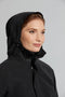 Basil Mosse - Parka Regenjas - Waterdicht en ademend - Zwart - Maat L