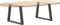 vidaXL - Eettafelpoten - 2 - st - V-vormig - 60x(42-43,3) - cm - staal - antraciet