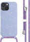 iMoshion Hoesje Geschikt voor iPhone 13 Mini Hoesje Met Koord - iMoshion Siliconen design hoesje met koord - Meerkleurig / Butterfly