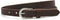 Dames Riem Leer Bruin - 2 cm Breed – Smalle Leren Dames Riem Bruin - Taillemaat 95 - Totale lengte 110 cm