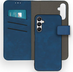 iMoshion Hoesje Geschikt voor Samsung Galaxy A25 Hoesje Met Pasjeshouder - iMoshion Uitneembare 2-in-1 Luxe Bookcase - Blauw