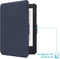 imoshion E-reader Hoesje - Geschikt voor Tolino Shine 4, Kobo Clara 2E - Slim Soft Case Sleepcover Bookcase - Donkerblauw