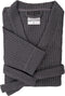 Heckettlane Badjas Wafel - Ochtendjas Unisex - 65% Gerecycled Katoen - Grijs - L