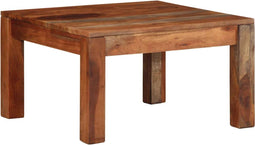 vidaXL - Salontafel - 60x60x35 - cm - massief - acaciahout