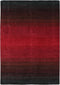 Panorama Black Red Vloerkleed - 250x300 - Rechthoek - Laagpolig Tapijt - Modern - Rood, Zwart