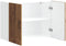 vidaXL - Keukenwandkast - Kalmar - bewerkt - hout - oud - houtkleurig