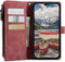 Caseme - Geschikt voor iPhone 14 Pro Max - Portemonnee hoes - Rood