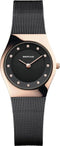 BERING 11927-166 - Horloge - RVS - Ø 27 mm - Roségoud