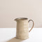 Dutch Rose Organic Kan - Stoneware Handgemaakt - Creme 1.6 Liter