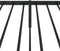 vidaXL - Bedframe - met - hoofdbord - metaal - zwart - 75x190 - cm