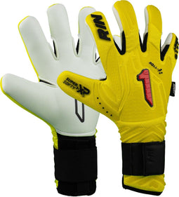 Rinat Aries Nemesis Prime - Keepershandschoenen - Verstelbare polsband - Geel (maat 8)