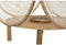 Lykta DKD Home Decor Kristal Natuurlijk Bruin Bamboe Orientaals 42 x 42 x 55 cm