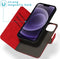 iMoshion Hoesje Geschikt voor iPhone 13 Hoesje Met Pasjeshouder - iMoshion Uitneembare 2-in-1 Luxe Bookcase - Rood