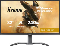 Iiyama G-Master GB3295QSU-B1 - QHD Monitor - 240Hz 0,4ms - Zwart