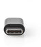 Nedis CCBW60911AT - USB-C 2.0-adapter - Micro-USB naar USB-C - Grijs