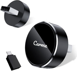 CarMe Ultra Mini - 2-in-1 CarPlay Dongle - Draadloos CarPlay & Android Auto - USB-A & USB-C