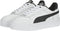 PUMA Carina Street - Dames Sneakers - SoftFOAM+ - Wit/Zwart - Maat 38,5