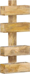 vidaXL - Tijdschriftenwandrek - 30x11x72 - cm - massief - mangohout
