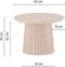 Salontafel Burundi Rond Acacia 60 cm - Zwart