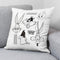 Kussenhoes Looney Tunes Looney B&w B Wit 45 x 45 cm
