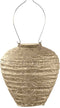 Lumiz Solar Tuinverlichting - Tuinverlichting op zonne energie - Tuinverlichting - Buitenlampjes - Tuinverlichting op zonneergie - Buitenverlichting - Decoratie - Mandela Balloon - 20 cm - Goud