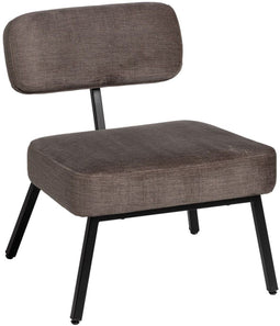 Stoel Zwart Grijs 58 x 59 x 71 cm