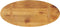 vidaXL - Tafelblad - ovaal - 80x40x3,8 - cm - massief - mangohout