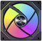 Lian Li UNI FAN SL-INF - 120mm PWM-ventilator - 40 adresseerbare RGB-LED's - Zwart (1x)