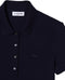 Lacoste Dames Poloshirt - Katoen - Parelmoeren knopen - Navy Blue - Maat 34