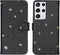 iMoshion Hoesje Geschikt voor Samsung Galaxy S21 Ultra Hoesje Met Pasjeshouder - iMoshion Design Softcase Bookcase - Meerkleurig / Stars Gold