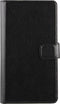 XQISIT Xperia Z2 - Slim Walletcase - Harde polycarbonaten hardcase met synthetisch leer - Zwart