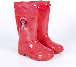 Kinderregenlaarzen Minnie Mouse Rood