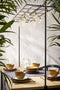 Mica Decorations Tafelklem voor Decoratie - L130-250 x B39,5 x H98-181 cm - Metaal - Zwart