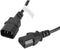 Power Cord Lanberg CPU IEC320 Black