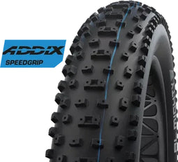 Schwalbe Vouwband Al Evo Super Ground 26 x 4.80 / 120-559 zwart
