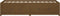 vidaXL - Slaapbank - 75x190 - cm - massief - grenenhout - honingbruin