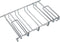 Excellent Houseware Wijnrek - 12 glazen - Zilverkleurig metaal 34x25x9cm
