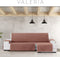 Bankbedekking Eysa VALERIA Terra cotta 100 x 110 x 240 cm
