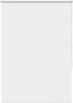 vidaXL - Rolgordijn - verduisterend - 110x130 - cm - stofbreedte - 105,7 - cm - wit