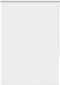 vidaXL - Rolgordijn - verduisterend - 110x130 - cm - stofbreedte - 105,7 - cm - wit