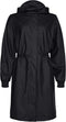 Rains String Parka - Dames Jas - Fishtail zoom - Navy
