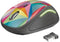 Trust Yvi FX - Draadloze muis - Optisch - 1600dpi - Multicolor