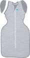 Love to Dream™ Swaddle Up™ - Overgangsslaapzak Fase 2 - Inbakeren afbouwen - Grijs - Medium (6-8,5 kg) - 1.0 TOG